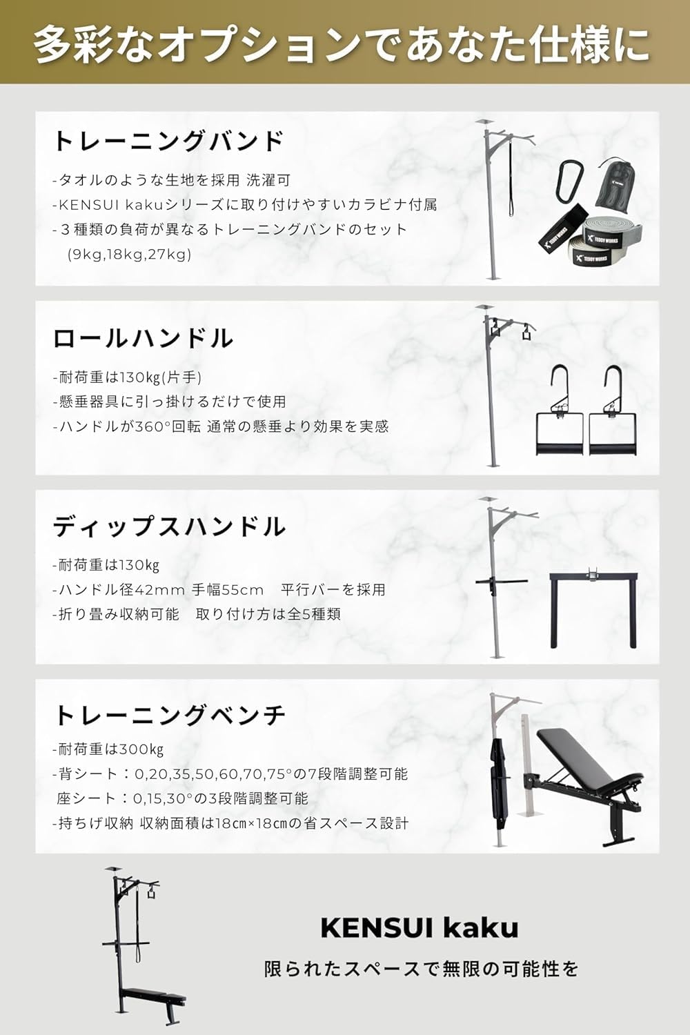 teddy works kensui kaku ロールハンドル付属 ブラック Amazon | TEDDY WORKS KENSUI kaku model3 ロールハンドルセット