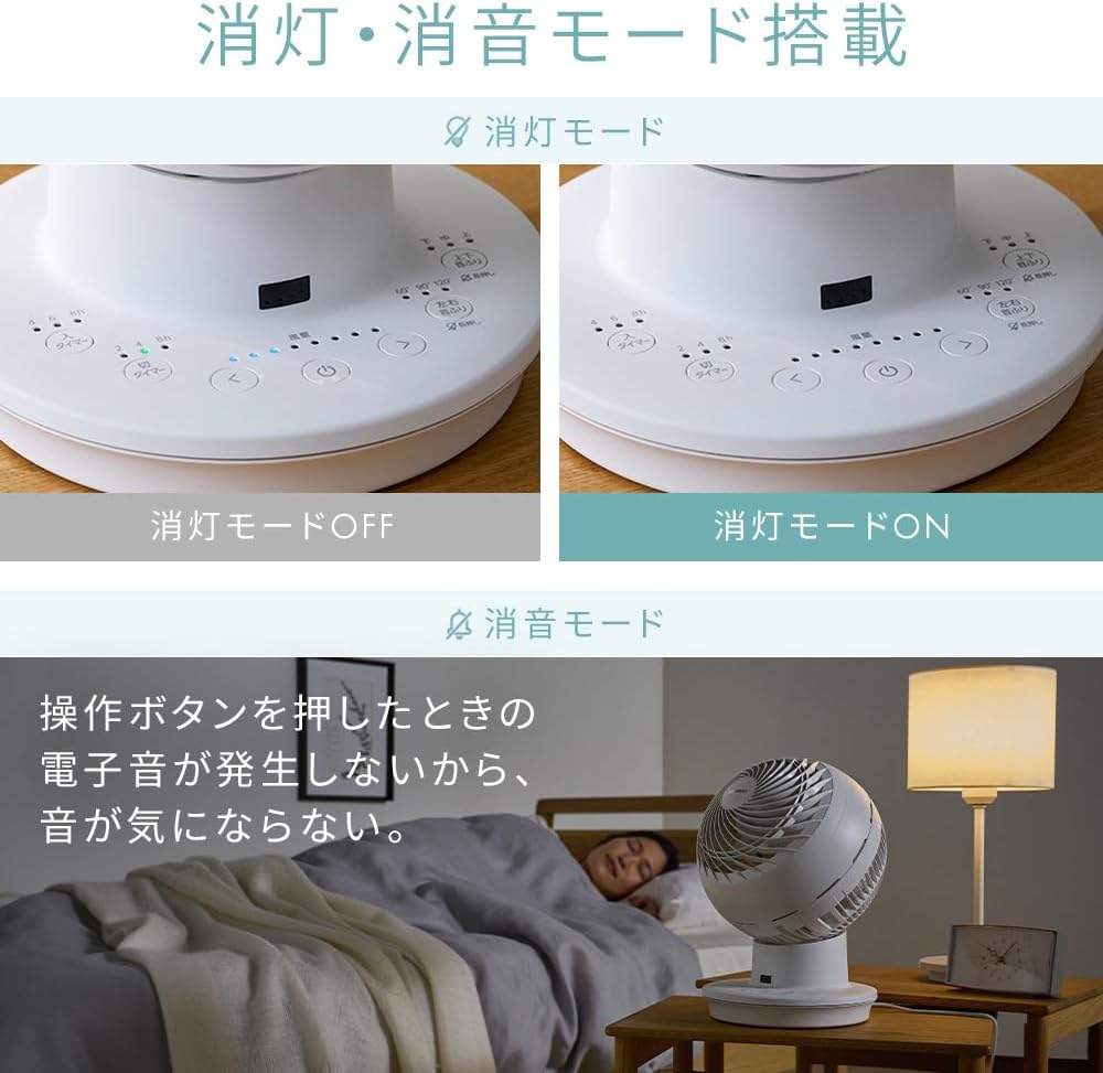 月額1,880円レンタルプラン：アイリスオーヤマ サーキュレーター 扇風機 AZ-SDC15TEC-W