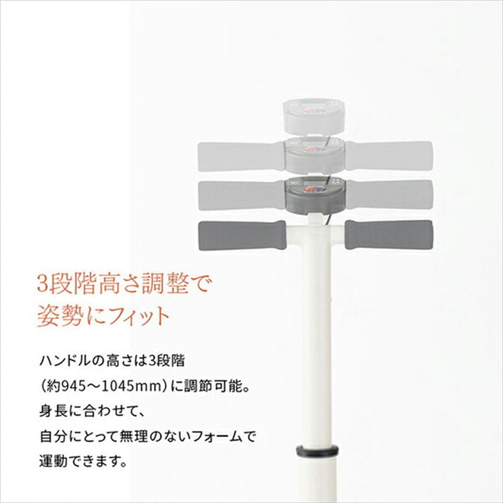 月額2,380円レンタルプラン：アルインコ ハンドル付きステッパー AFA4026C