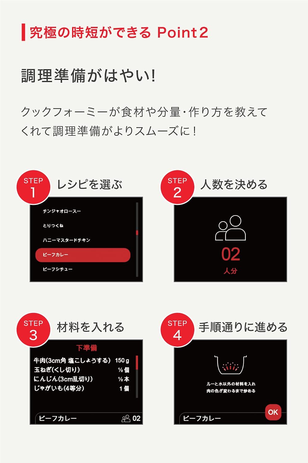 月額4,680円レンタルプラン：ティファール クックフォーミー エクスプレス 圧力鍋 CY8511JP ホワイト