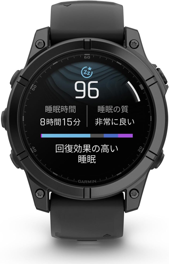 月額18,800円レンタルプラン：GARMIN fenix E 47mm GPSスマートウォッチ ゴルフ 010-03025-12 グレー