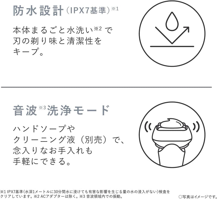 月額3,980円レンタルプラン：パナソニック ラムダッシュ スキンケアシェーバー 3枚刃 ES-MT22-S シルバー