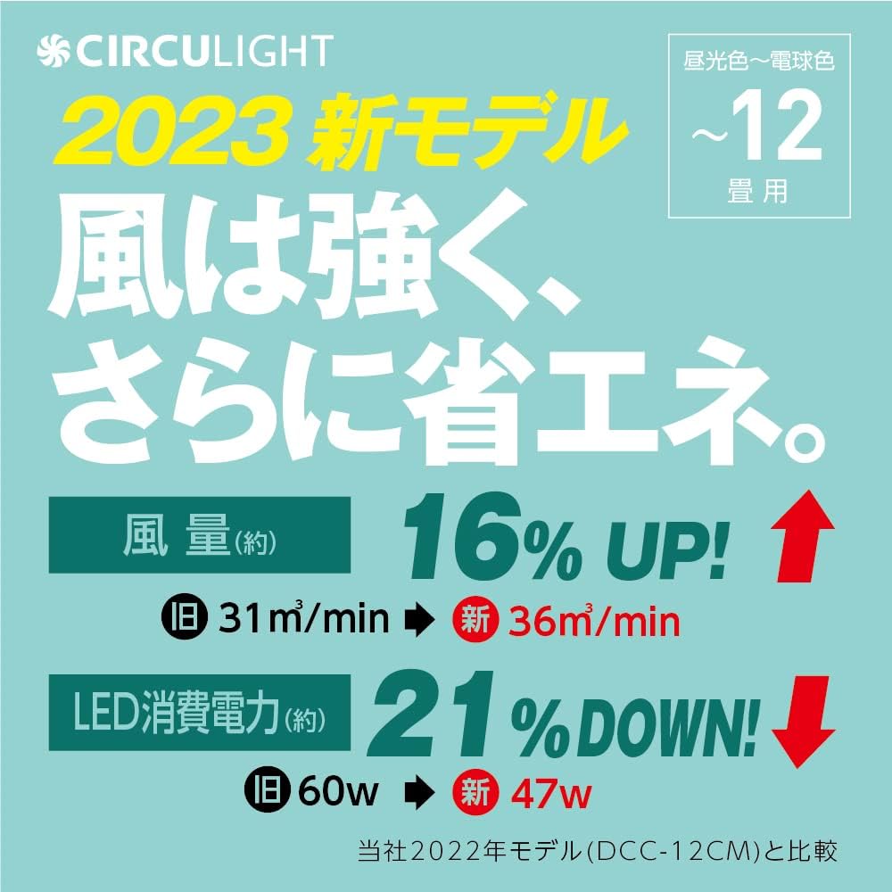 月額5,980円：ドウシシャ サーキュライト ACC-A12CM ホワイト