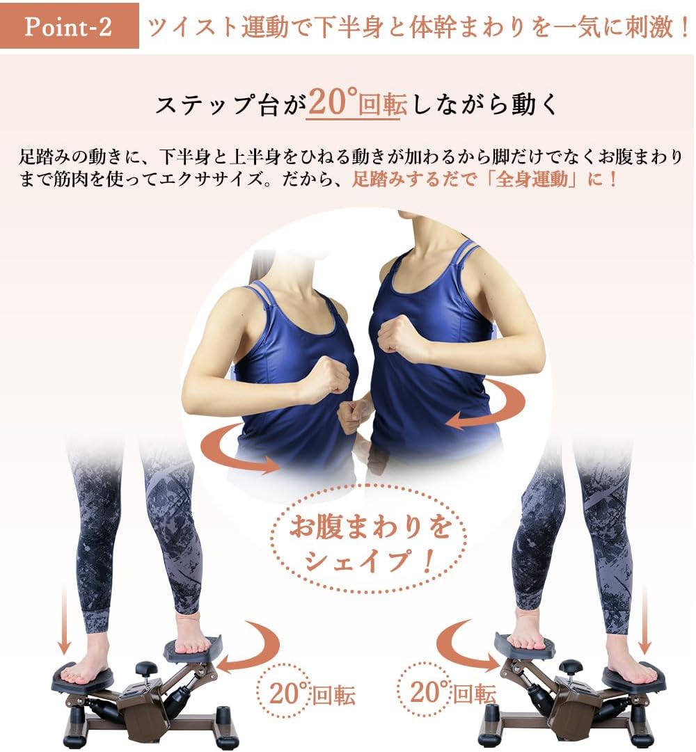 月額3,880円レンタルプラン：RE ツイストステッパーライト ハンドル
