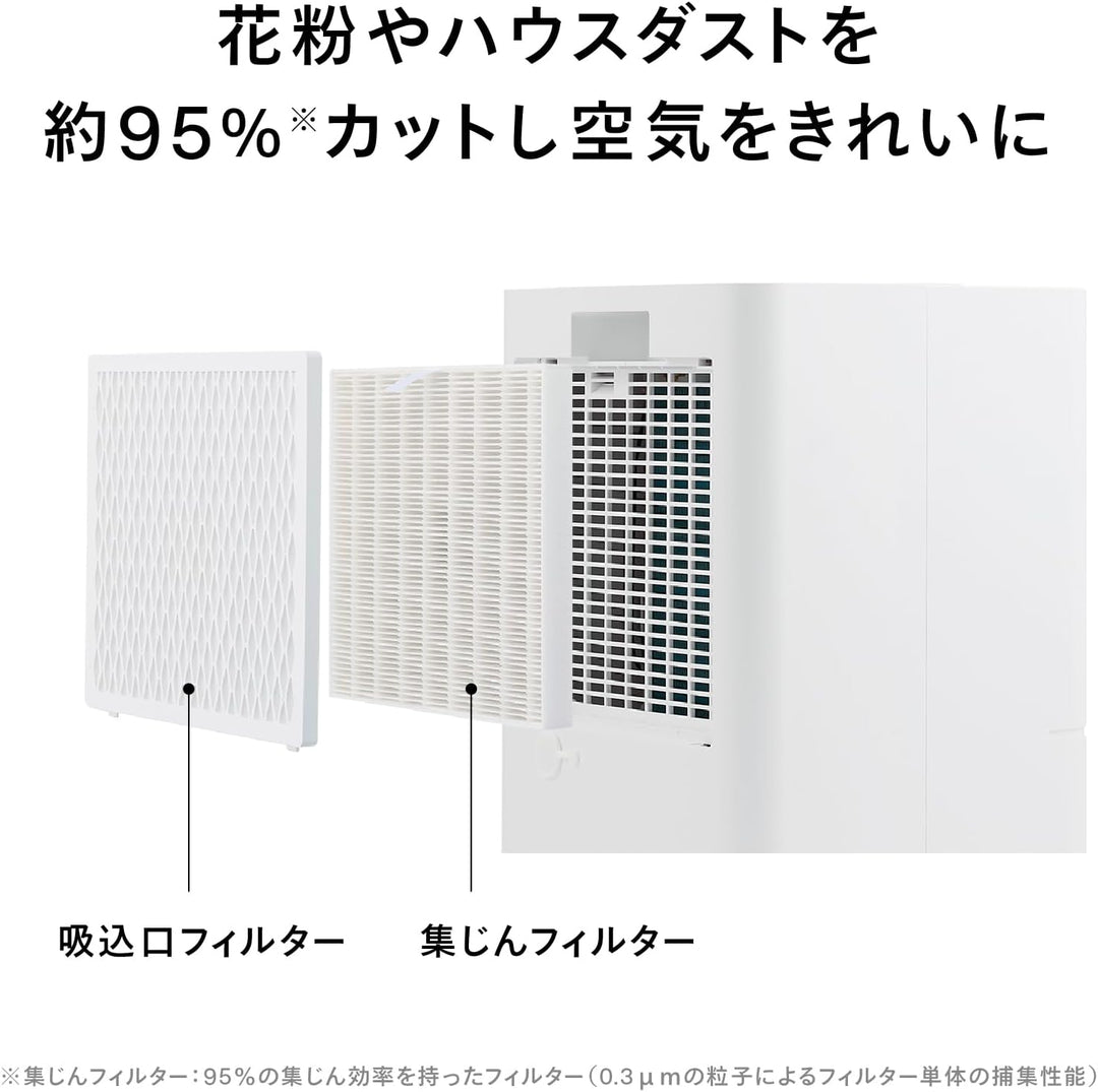 月額3,380円レンタルプラン：ツインバード 空気清浄機能付き衣類乾燥除湿機 JS-E956W