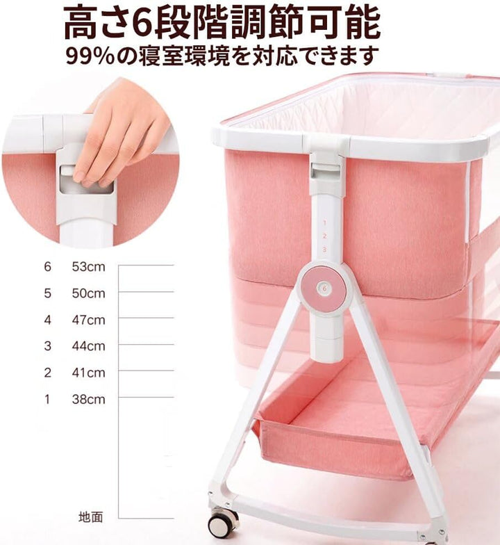 月額2,880円レンタルプラン：Twinbasto ベビーベッド ベビー用品