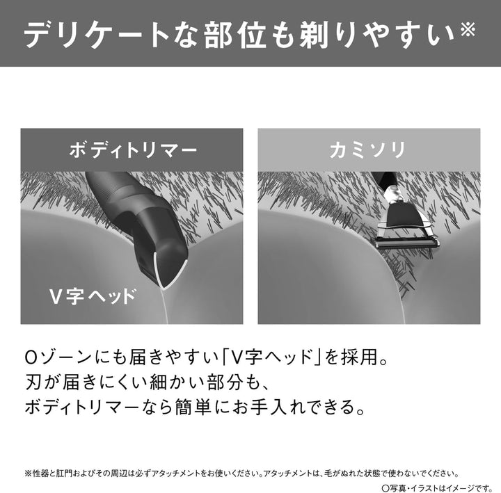 月額1,580円レンタルプラン：パナソニック ボディトリマー シェーバー ER-GK83-S