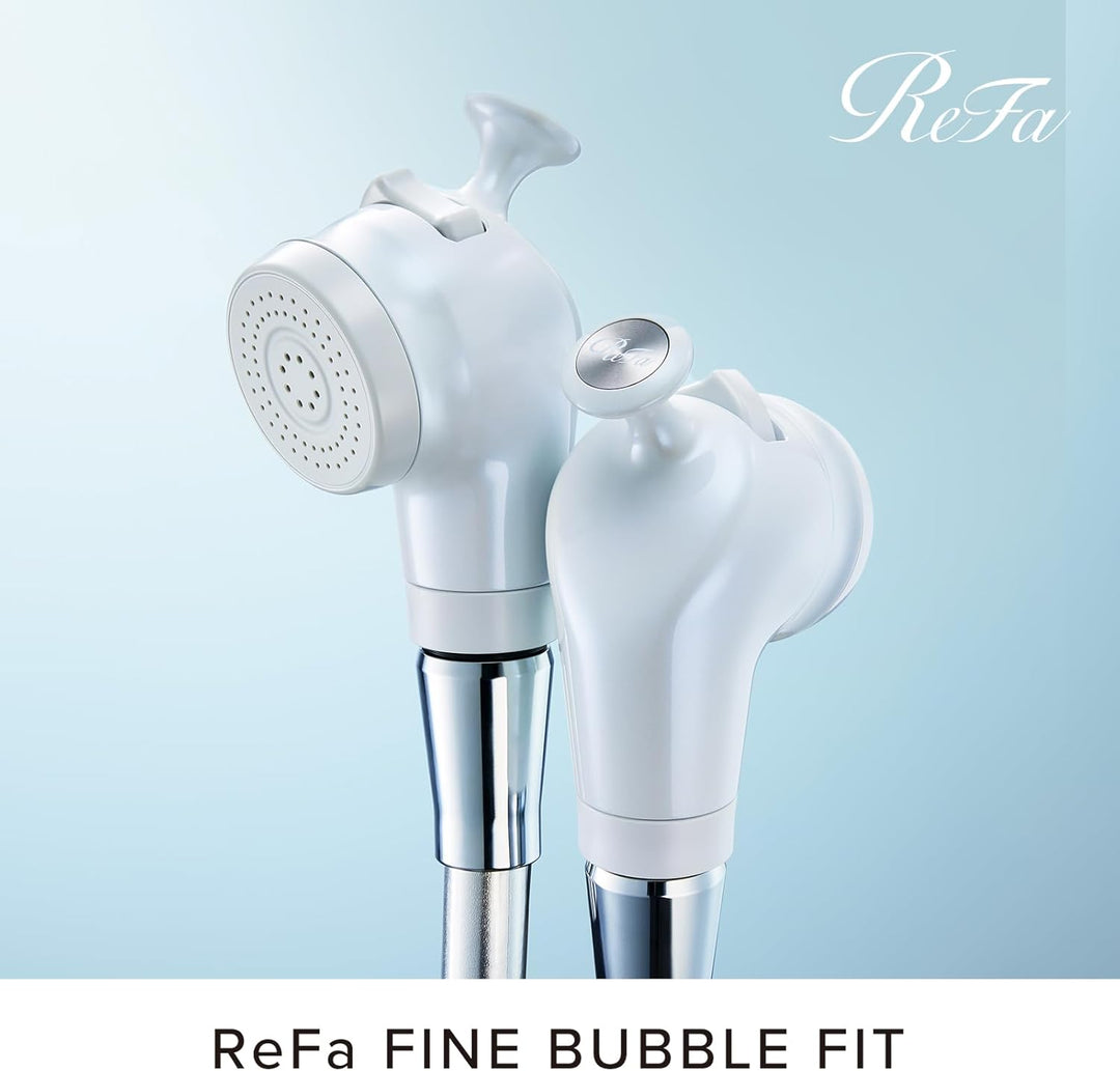 月額2,980円レンタルプラン：ReFa FINE BUBBLE FIT シャワーヘッド RS-BK-00A ホワイト