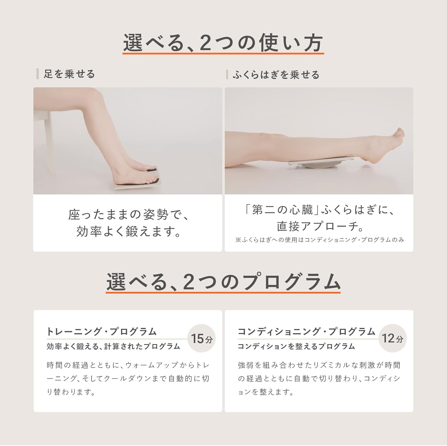 月額5,980円レンタルプラン：MTG シックスパッド Foot Fit 3 Compact