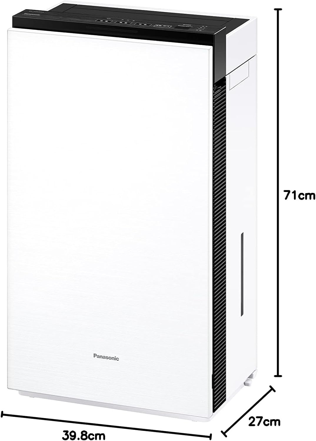 月額9,580円レンタルプラン：パナソニック ジアイーノ 次亜塩素酸 空間除菌脱臭機 18畳 空気清浄機 F-MV4300-WZ