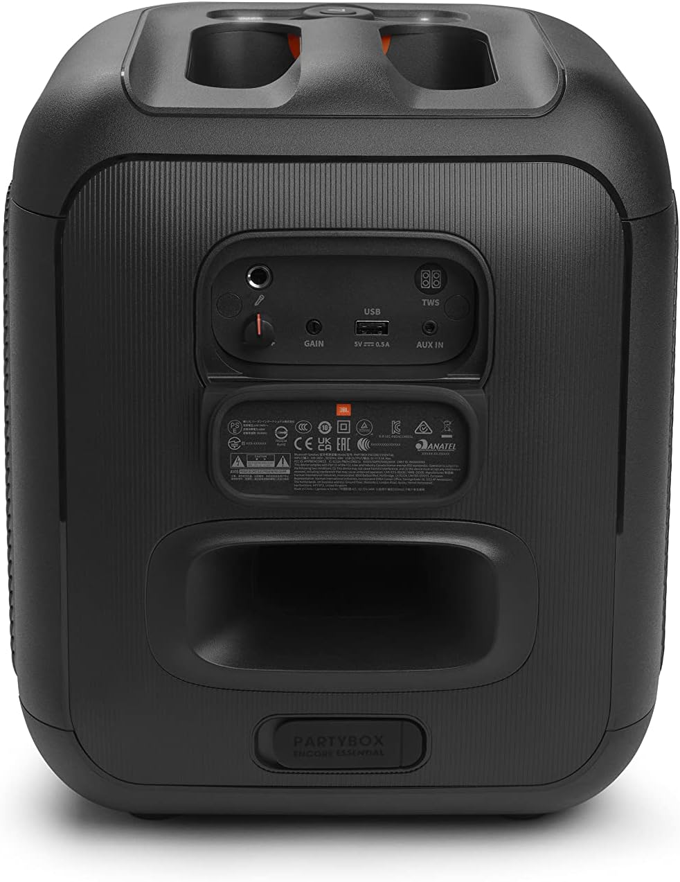 月額4,380円レンタルプラン：JBL PARTYBOX ENCORE ESSENTIAL ポータブルパーティースピーカー JBLPBENCOREESSJN ブラック