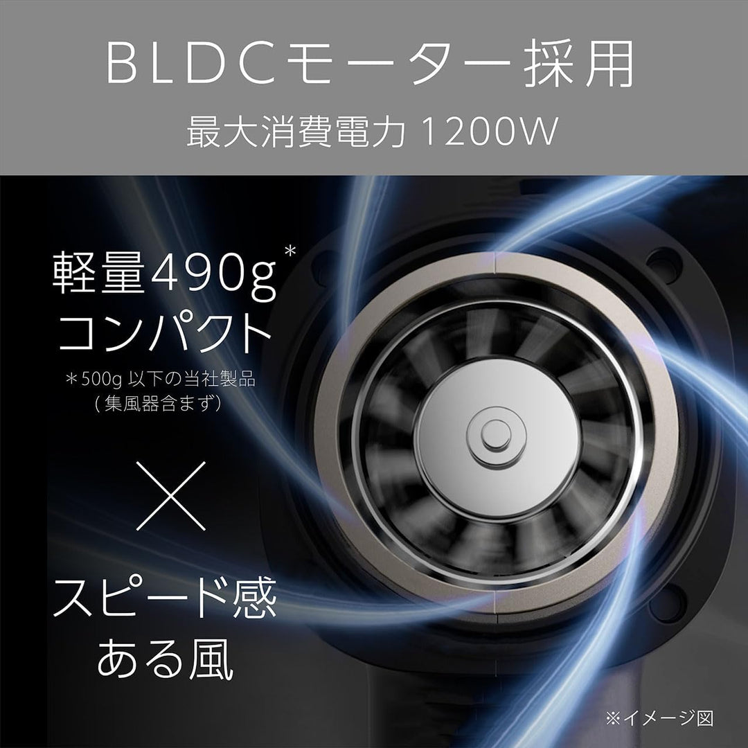 月額3,280円レンタルプラン：コイズミ BLDCドライヤー ヘアケア VSD-1271 ブラック