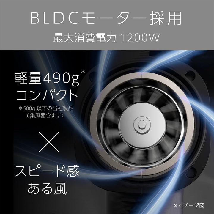 月額3,280円レンタルプラン：コイズミ BLDCドライヤー ヘアケア VSD-1271 ブラック
