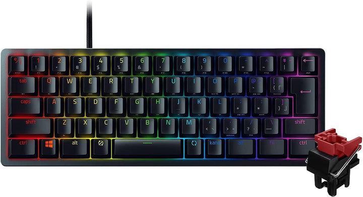 Razer Huntsman Mini Linear Optical Switch ゲーミングキーボード RZ03-03391100-R3J1をレンタルできます。