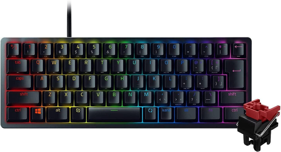 Razer Huntsman Mini Linear Optical Switch ゲーミングキーボード RZ03-03391100-R3J1をレンタルできます。