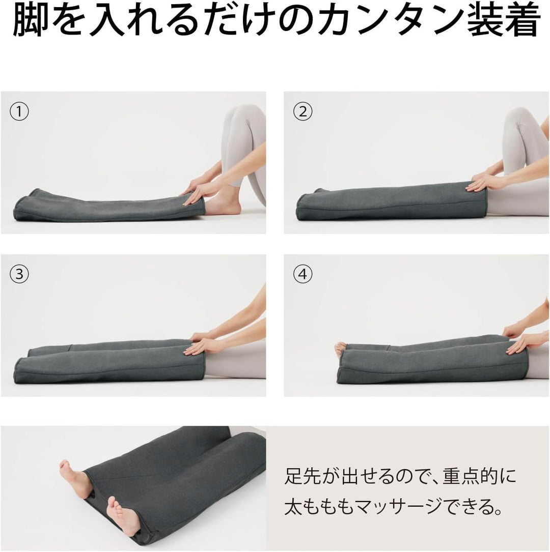 月額5,880円レンタルプラン：パナソニック エアーマッサージャー はくだけキュッとリフレ リラクゼーション マッサージ器 EW-RA192-H