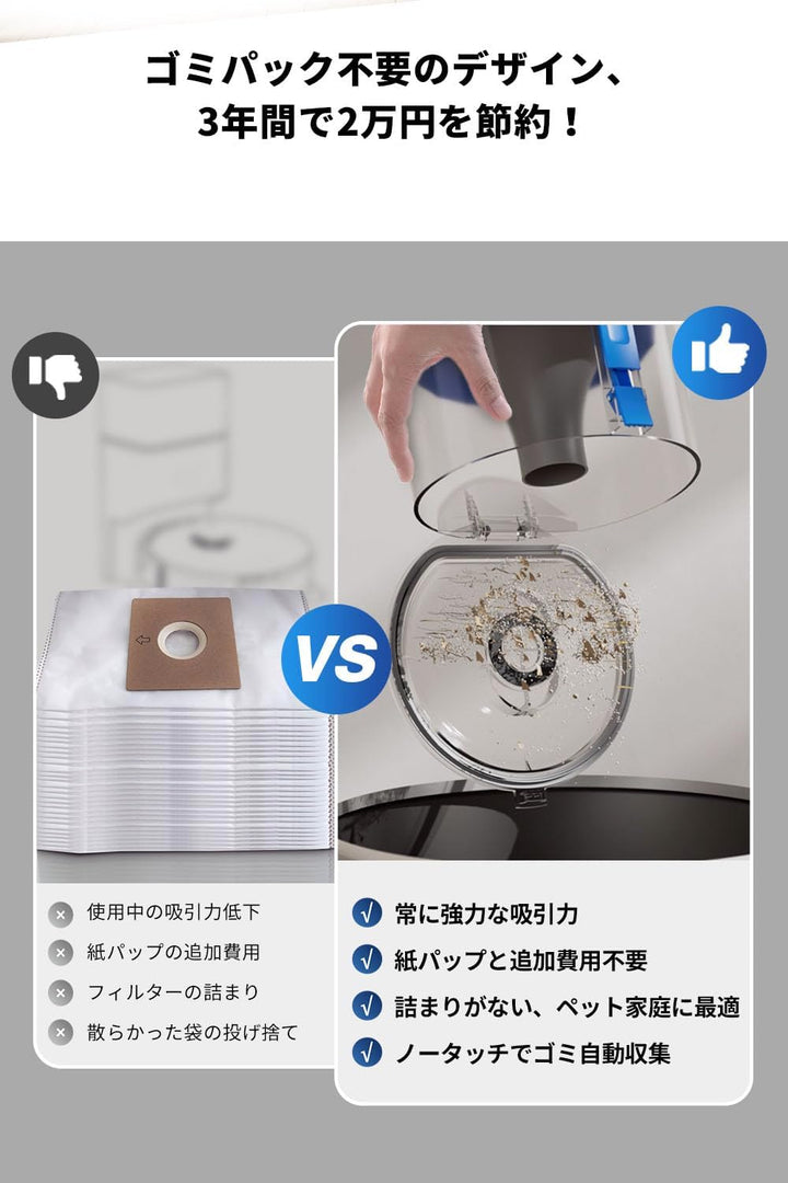 月額9,880円レンタルプラン：ECOVACS DEEBOT N20 PRO PLUS お掃除ロボット 高い走行機能 ゴミパック不要 振動モップシステム インテリジェント掃除 DKX55-12EE ホワイト