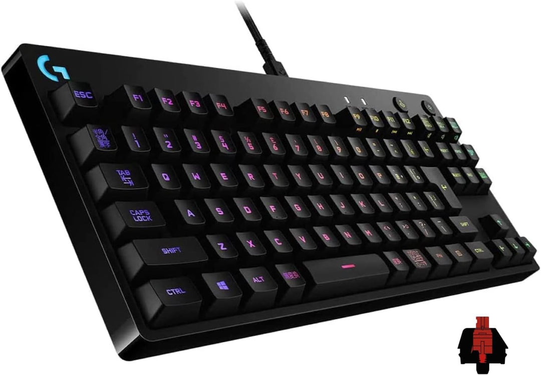 Logicool G PRO 有線ゲーミングキーボード-メカニカルスイッチ リニア G-PKB-002LNdをレンタルできます。