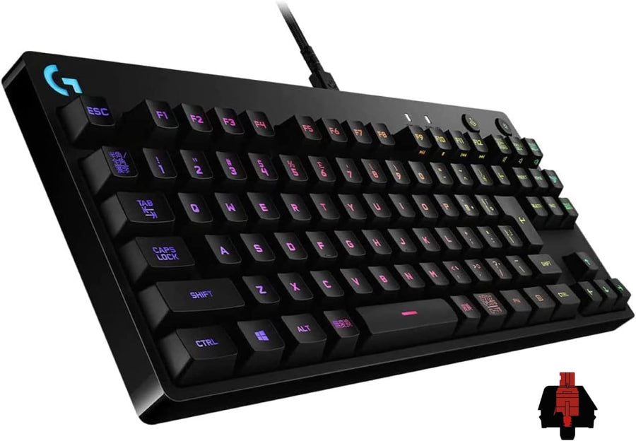 Logicool G PRO 有線ゲーミングキーボード-メカニカルスイッチ リニア G-PKB-002LNdをレンタルできます。