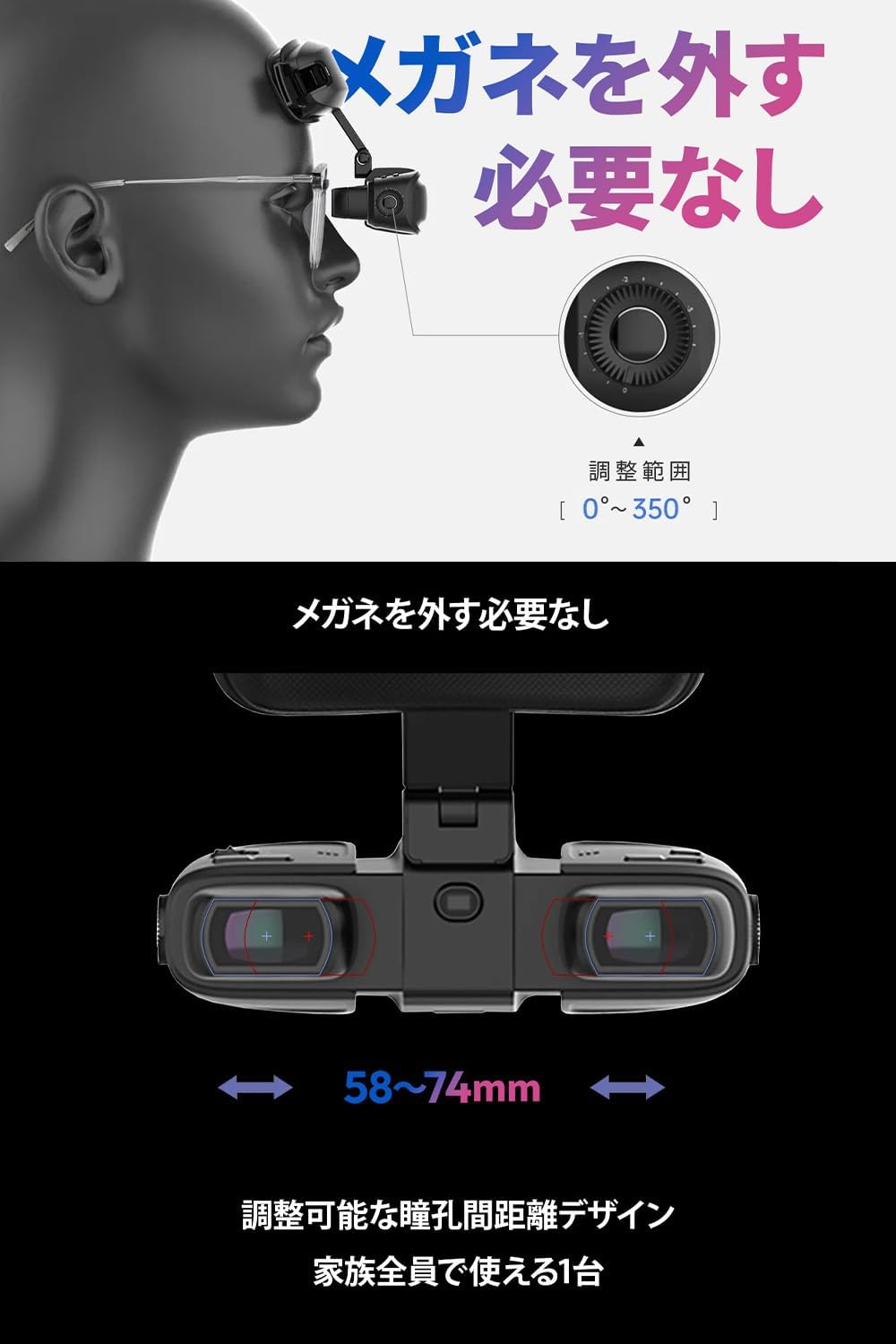 月額11,800円レンタルプラン：グービス GOOVIS ART 4K VRヘッドセット