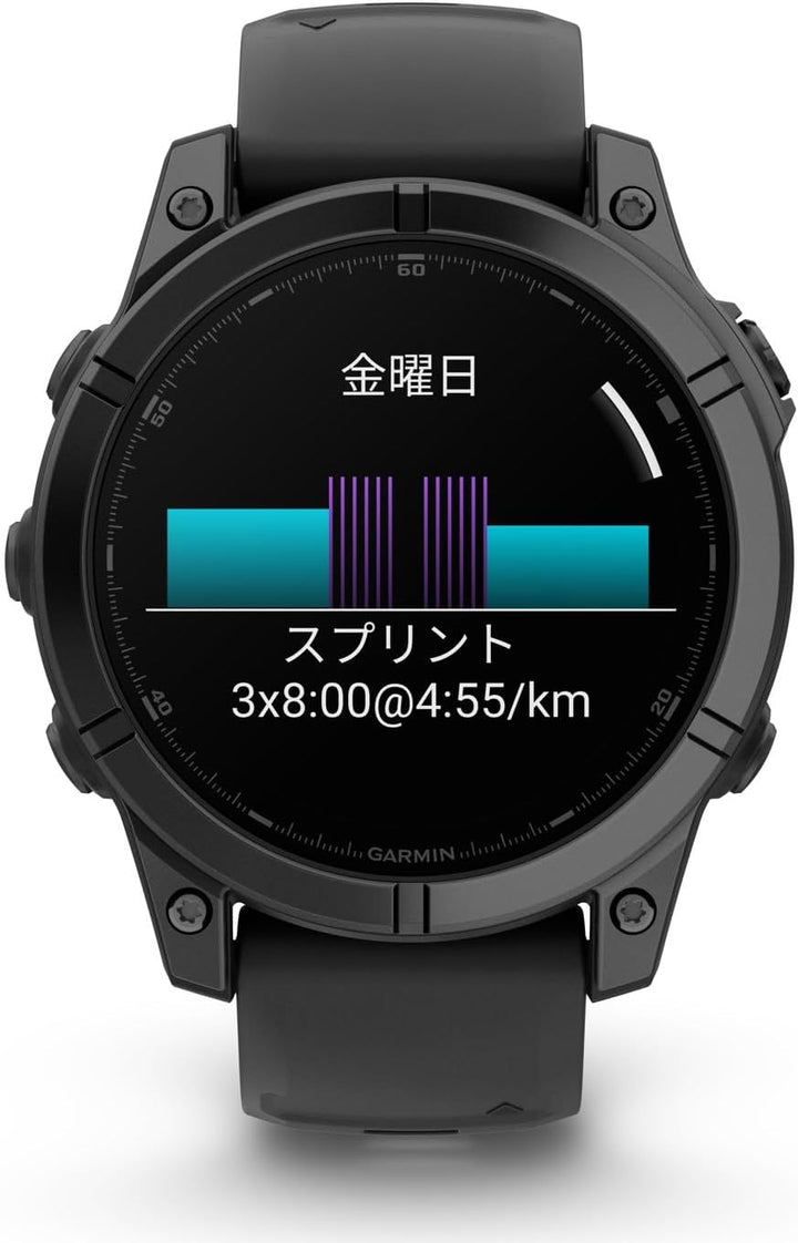 月額18,800円レンタルプラン：GARMIN fenix E 47mm GPSスマートウォッチ ゴルフ 010-03025-12 グレー