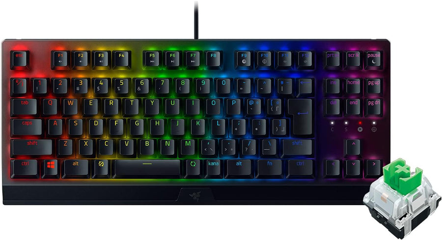 Razer BlackWidow V3 Tenkeyless ゲーミングキーボード RZ03-03491400-R3J1-Nをレンタルできます。