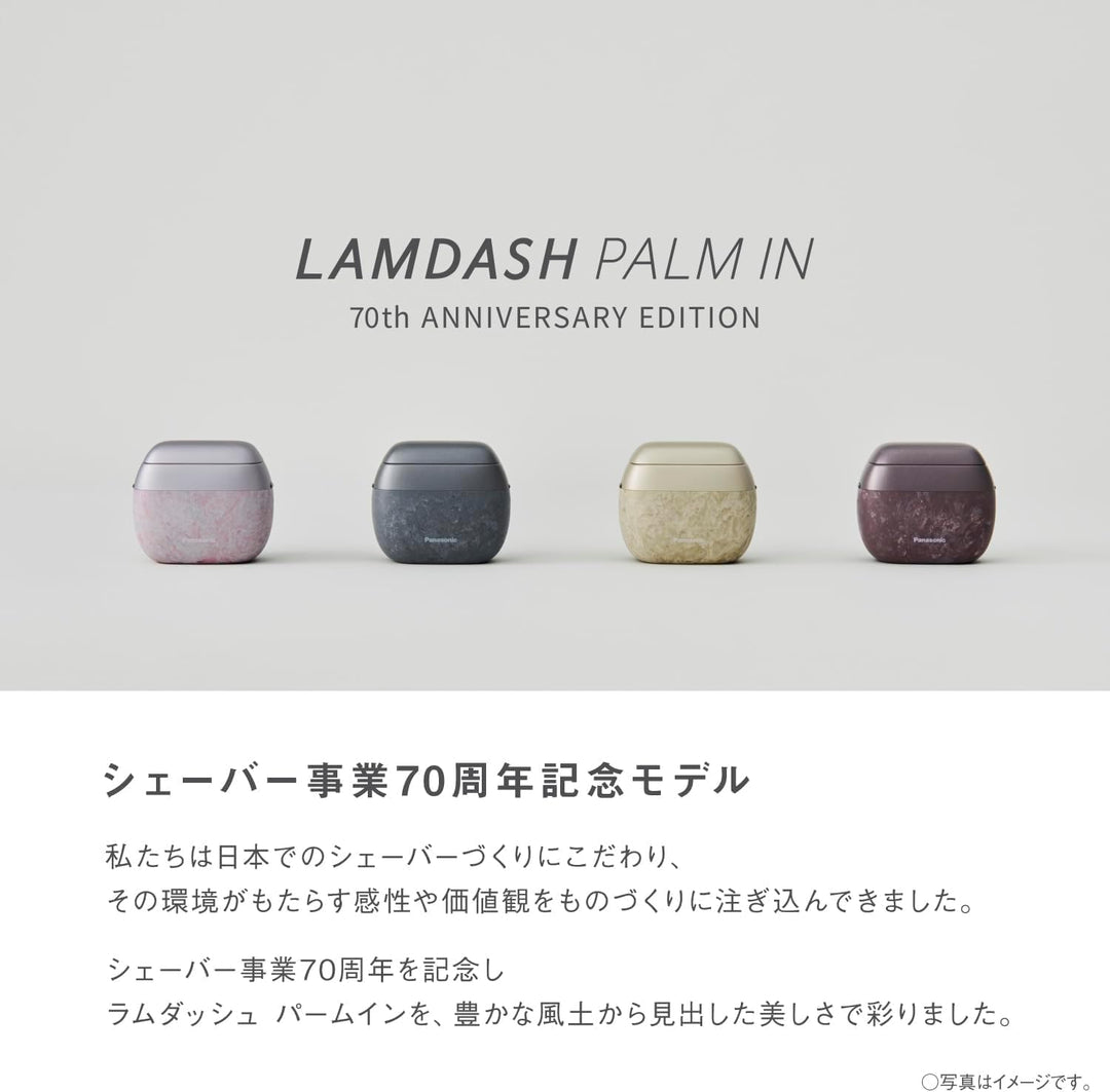 月額7,680円レンタルプラン：パナソニック ラムダッシュ パームイン 70th ANNIVERSARY EDITION シェーバー ES-PV70-N