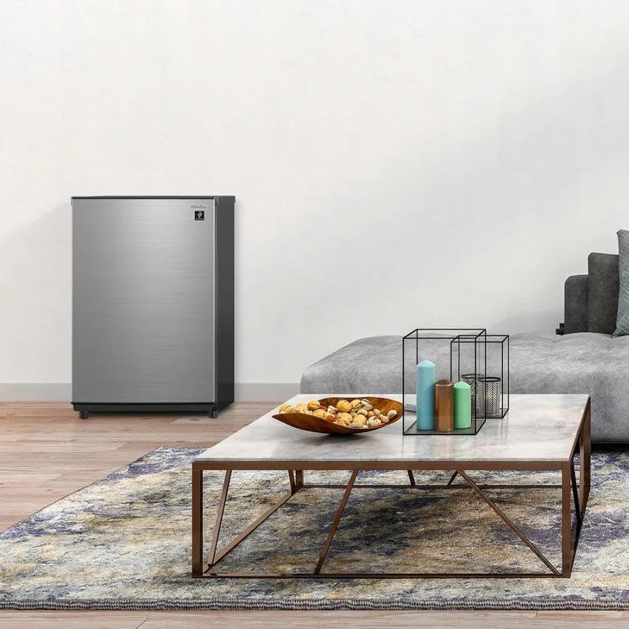 月額7,980円レンタルプラン：シャープ 冷凍庫 グルメクール FJ-HM7K-H メタリックグレー