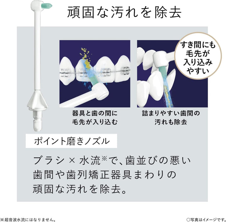 月額2,680円レンタルプラン：パナソニック ジェットウォッシャー ドルツ 電動ブラシ 新品ブラシ付き EW-DJ55