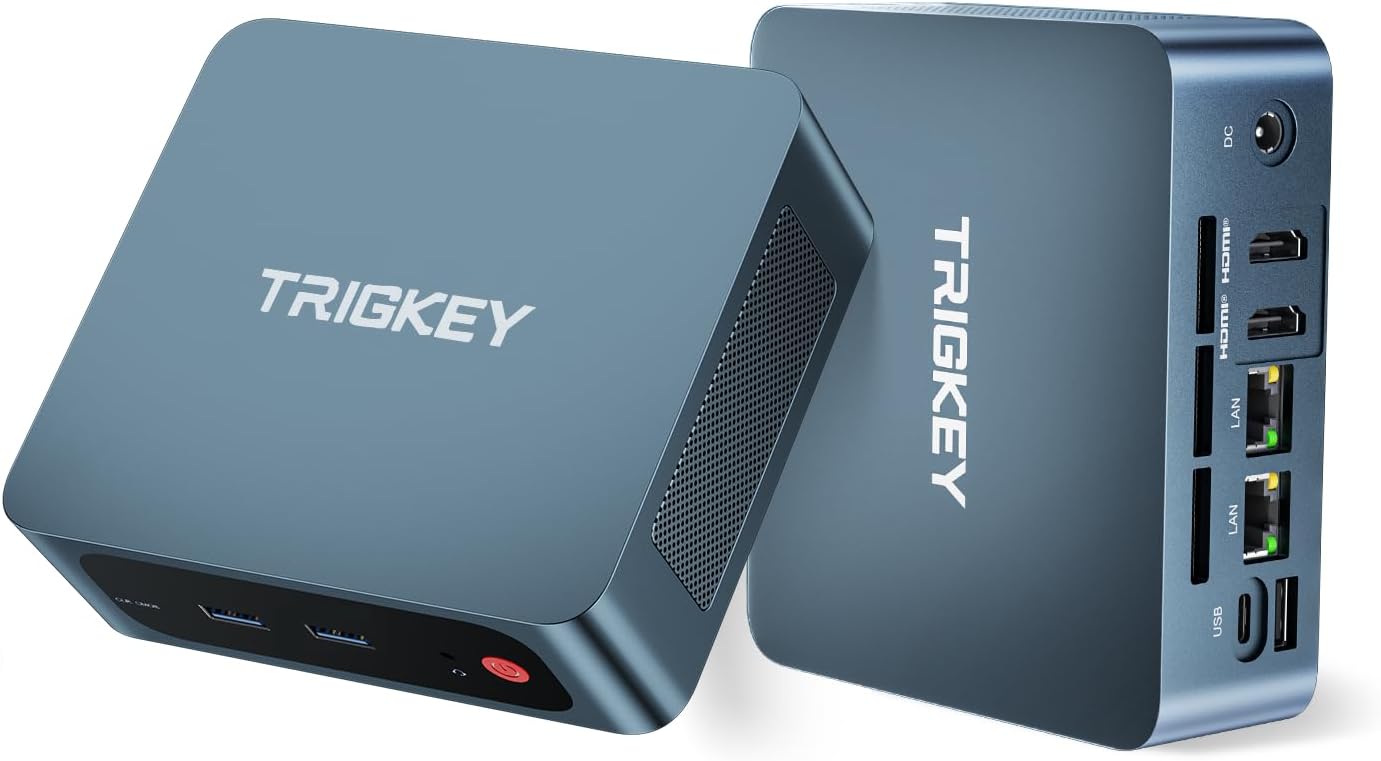 月額4,880円レンタルプラン：TRIGKEY ミニPC デュアル2.5G LAN インテル第12世代 N100 プロセッサー 最大3.4G –  GYMGATE