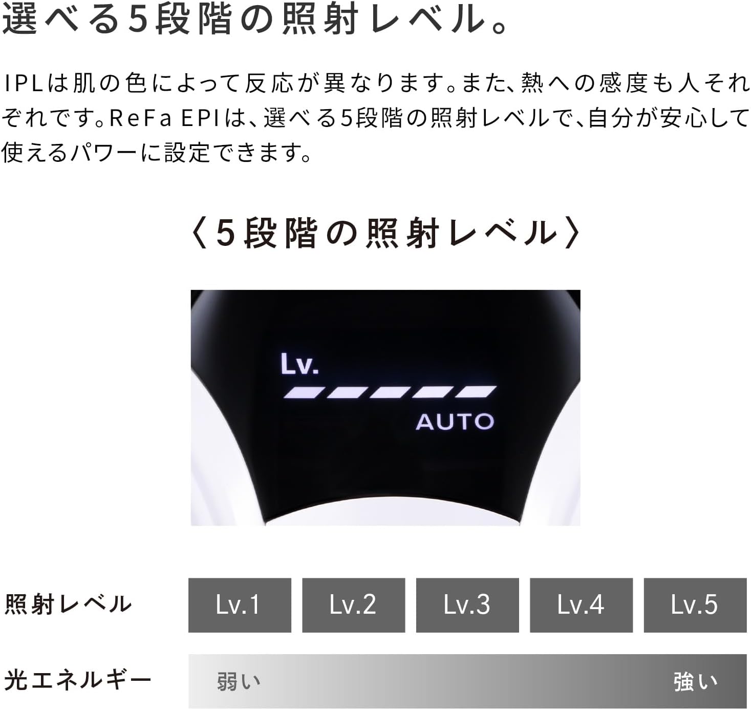 ReFa リファ エピ RE-BA-00A 楽天市場】リファ エピ ReFa EPI RE-BA-00A MTG 光美容器 ムダ毛