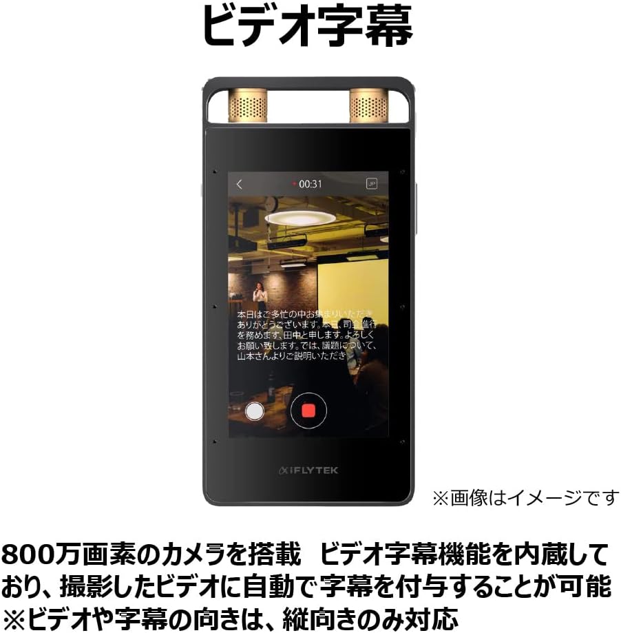 月額6,980円レンタルプラン：iFLYTEK VOITER AIライティングレコーダー ボイスレコーダー SR502J