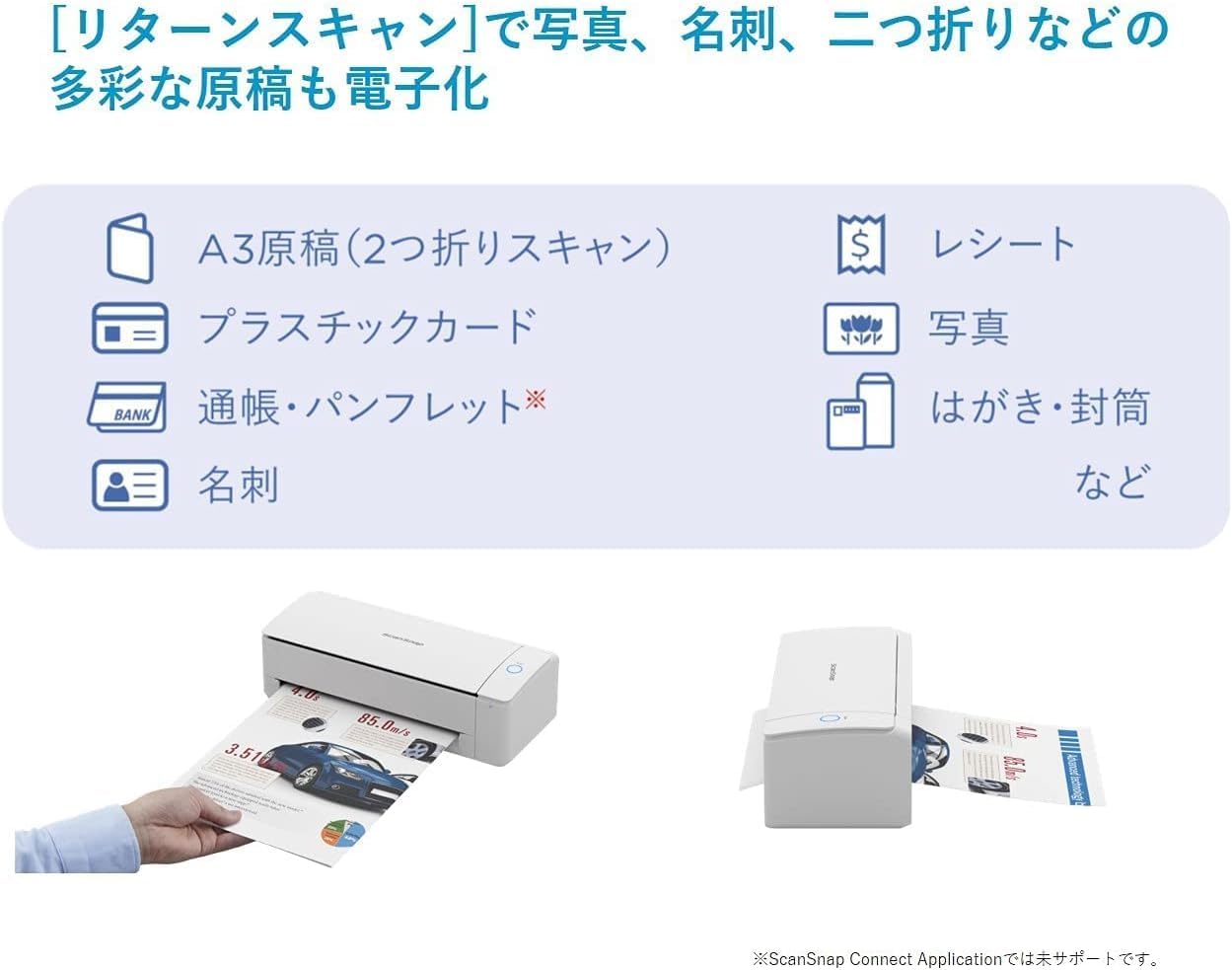 月額6,280円レンタルプラン：リコー PFU ドキュメントスキャナー