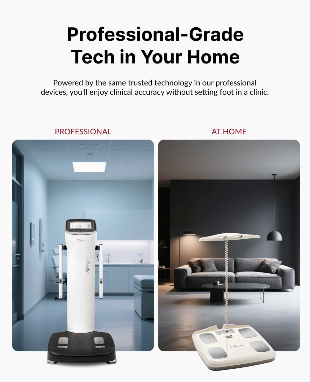 月額9,380円レンタルプラン：InBody 体組成計 インボディダイアル H20B ベージュ