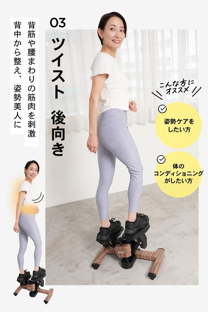月額2,880円レンタルプラン：STEADY ツイストステッパー ST158