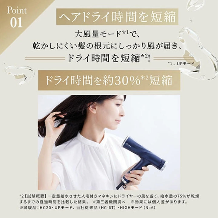 月額3,980円レンタルプラン：ヤーマン リフトドライヤーS Lite YJHC1L2 ネイビー