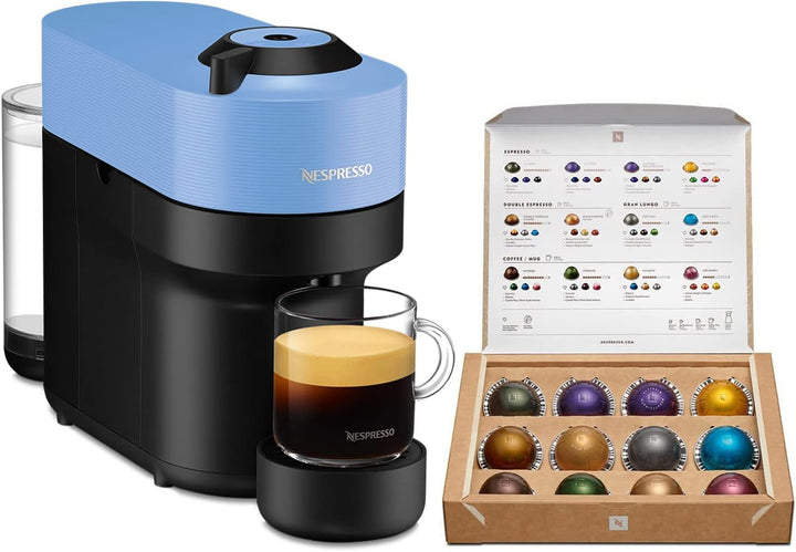 月額2,180円レンタルプラン：Nespresso(ネスプレッソ) VERTUO ヴァーチュオ ポップ  GDV2-BL-W パシフィックブルー