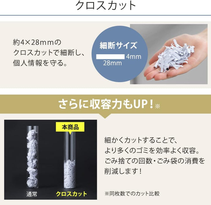 月額2,580円レンタルプラン：アイリスオーヤマ オフィスシュレッダー OS-A17C