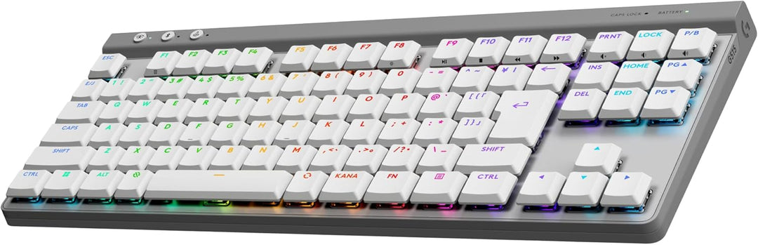 Logicool G G515 LIGHTSPEED TKL ワイヤレス薄型ゲーミングキーボード G515-WL-LNをレンタルできます。