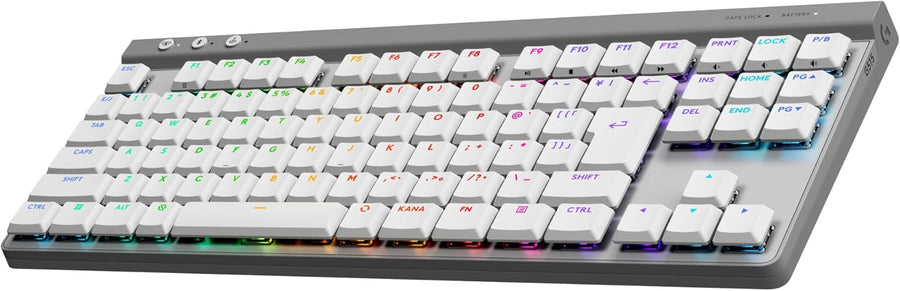 Logicool G G515 LIGHTSPEED TKL ワイヤレス薄型ゲーミングキーボード G515-WL-LNをレンタルできます。