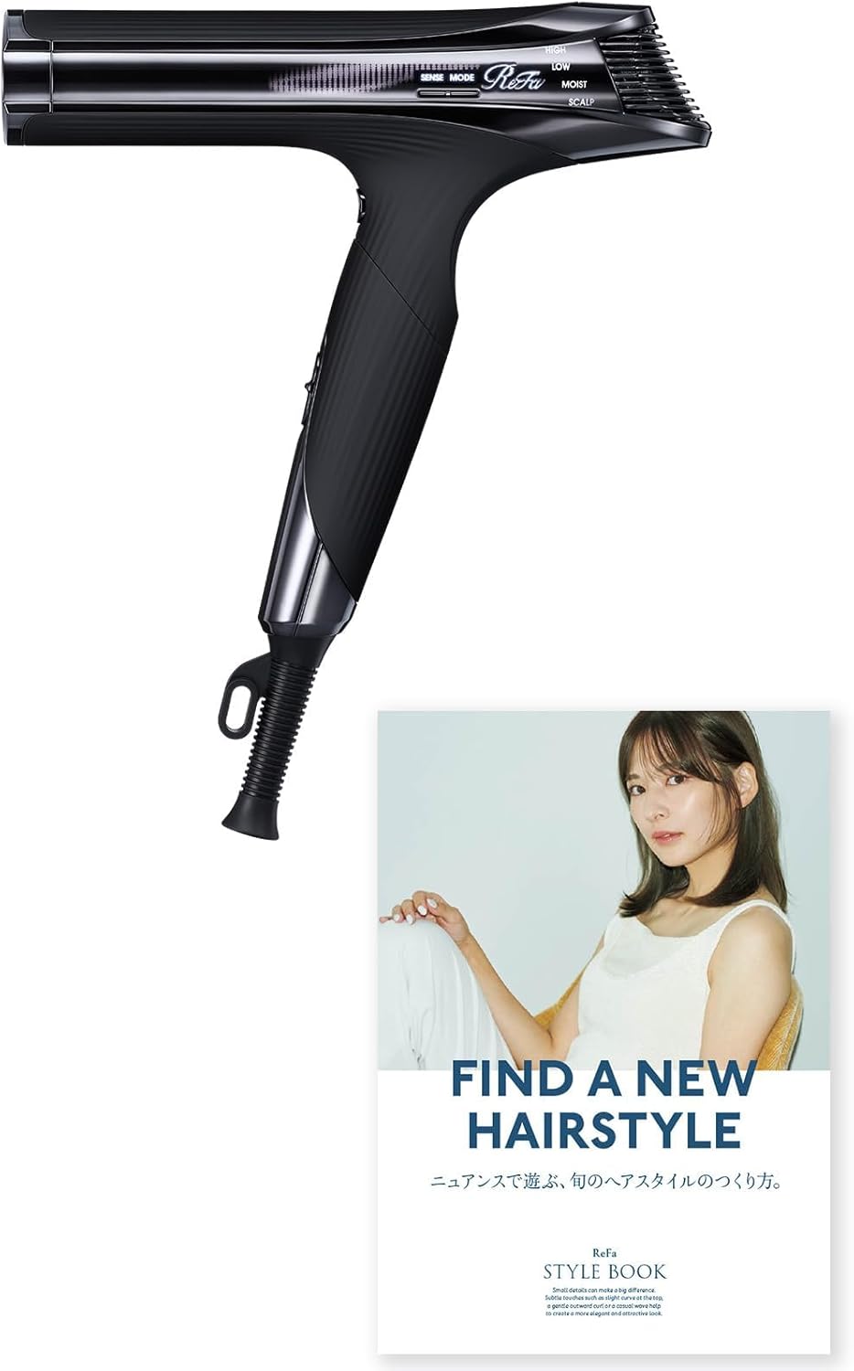月額6,280円~6,980円レンタルプラン：ReFa BEAUTECH DRYER S+ ドライヤー RE-BC
