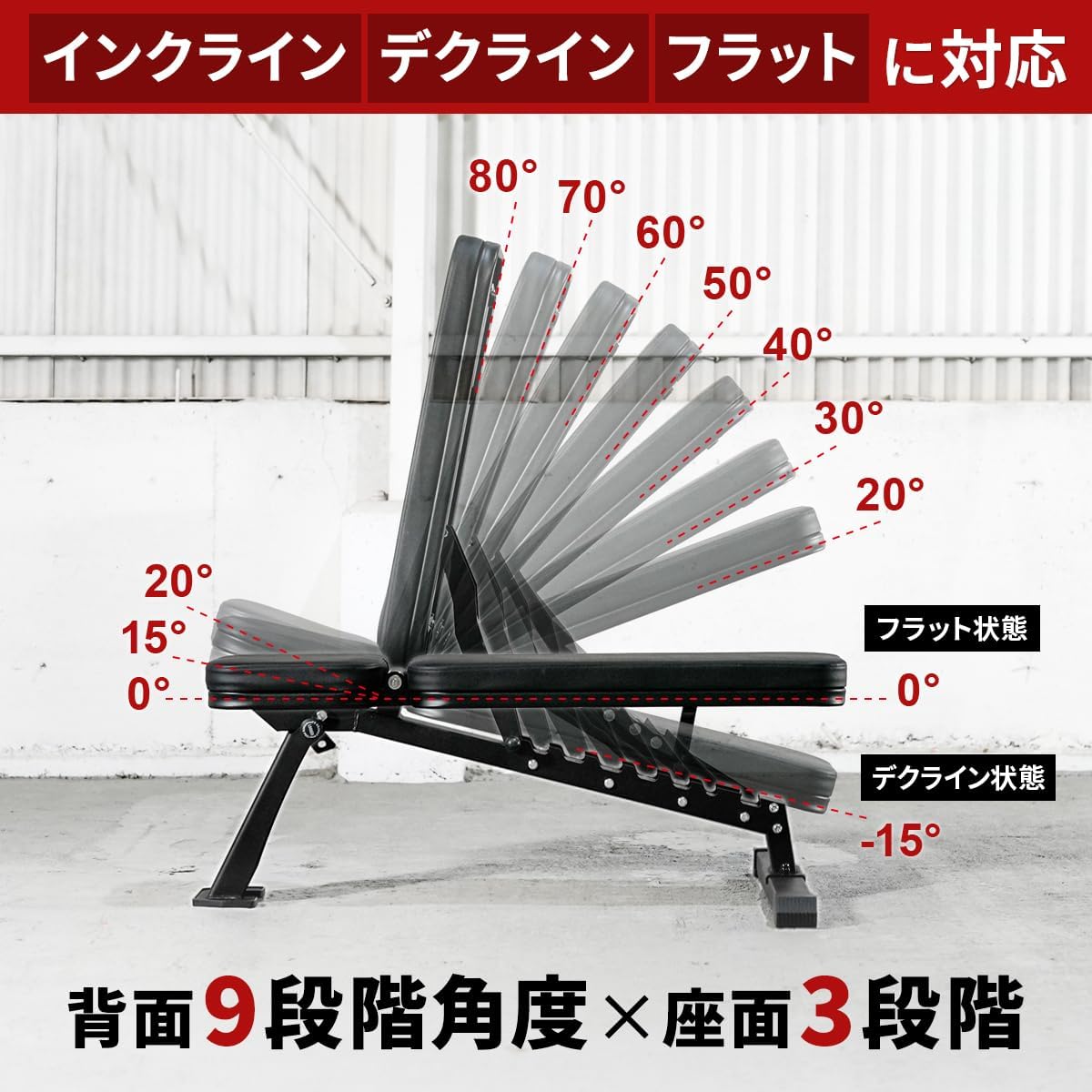月額2,580円レンタルプラン：リーディングエッジ トレーニングベンチ
