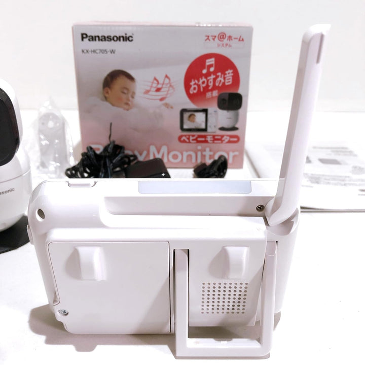 月額1,880円レンタルプラン：パナソニック ベビーモニター スマ@ホーム WiFI設定不要 KX-HC705-W