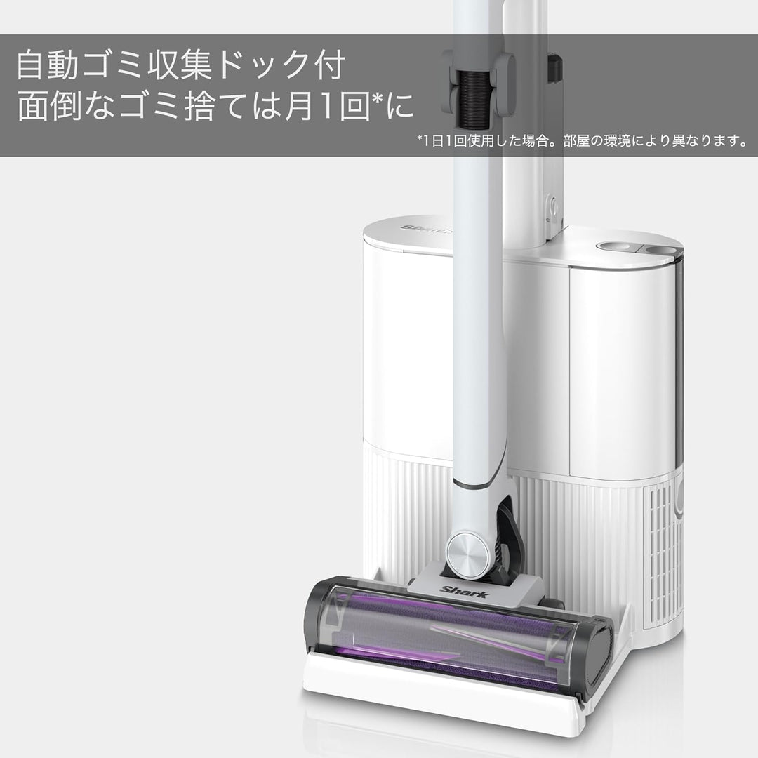 月額7,980円レンタルプラン：シャーク EVOPOWER SYSTEM NEO+ 軽量コードレススティッククリーナー 掃除機 LC350JWH