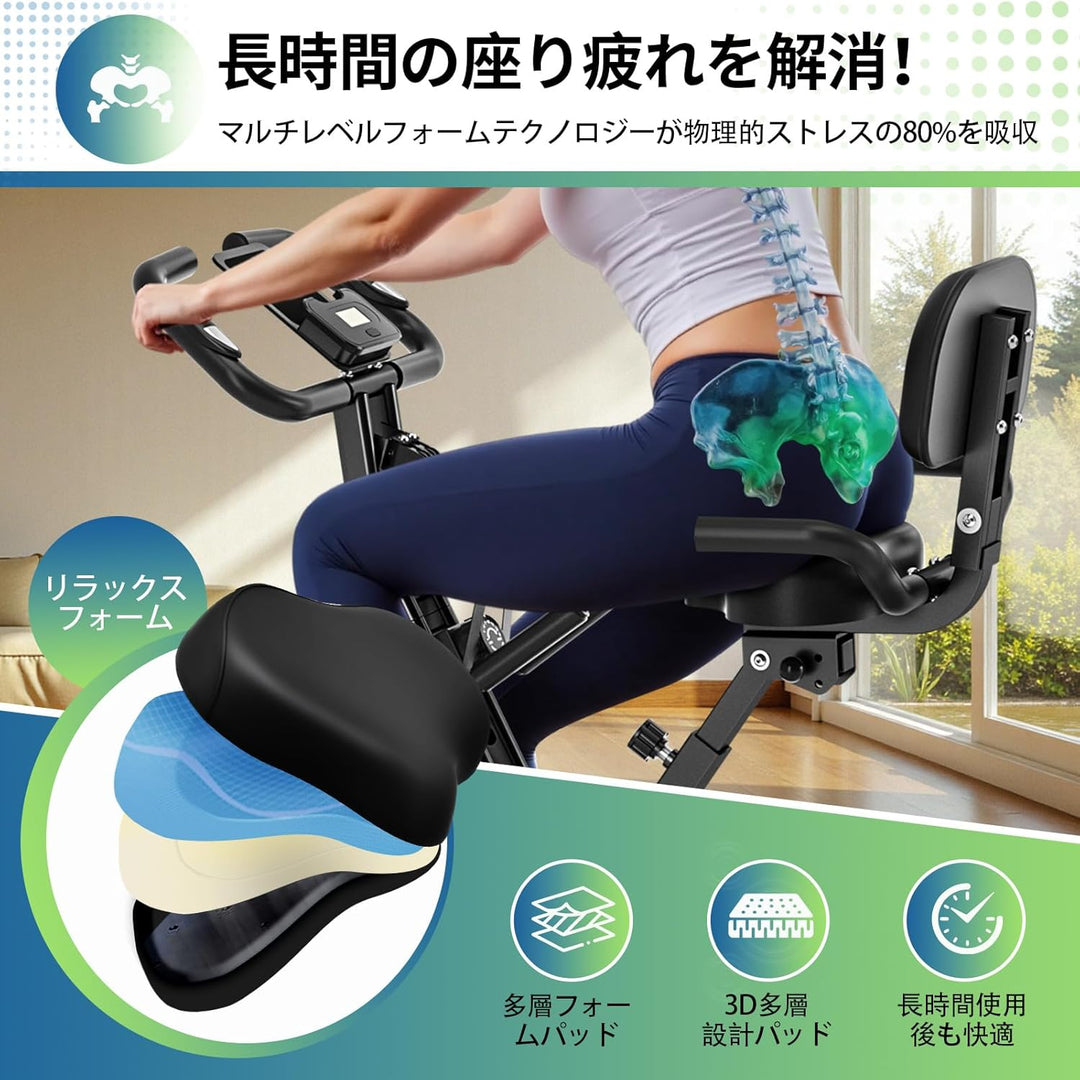 月額3,680円レンタルプラン：SLUNSE エアロバイク 916A