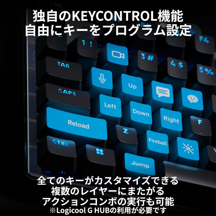 月額4,980円レンタルプラン：Logicool G PRO X TKL RAPID 有線ゲーミングキーボード-アナログスイッチ G-PKB-TKL-RT