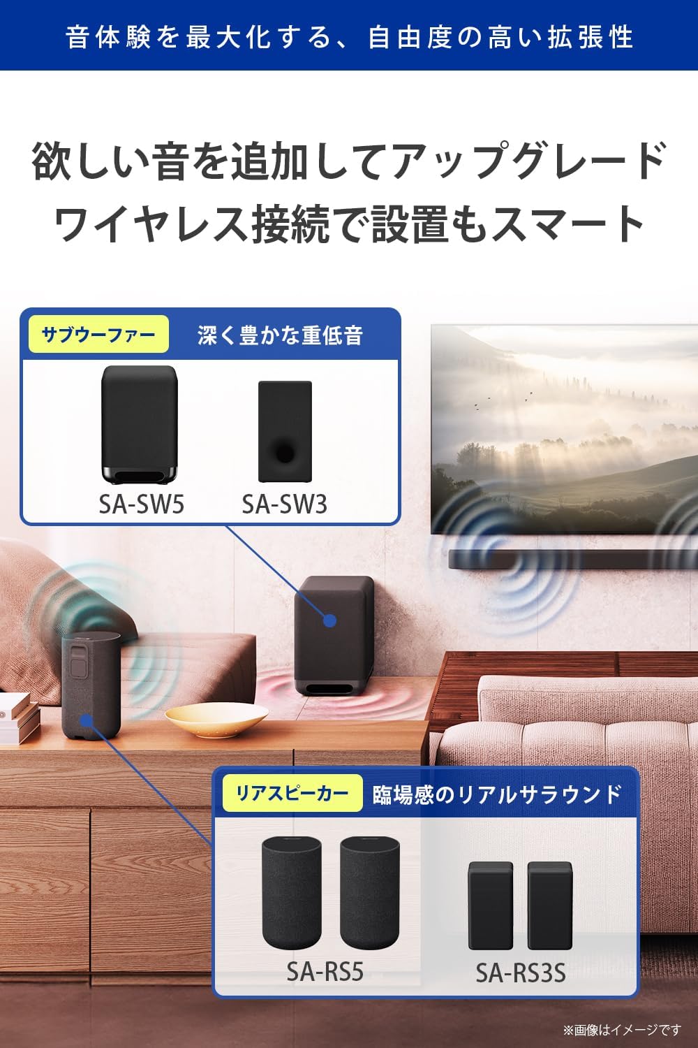 月額26,080円レンタルプラン：ソニー(SONY) サウンドバーBRAVIA Theatre Bar8 HT-A8000 ブラック