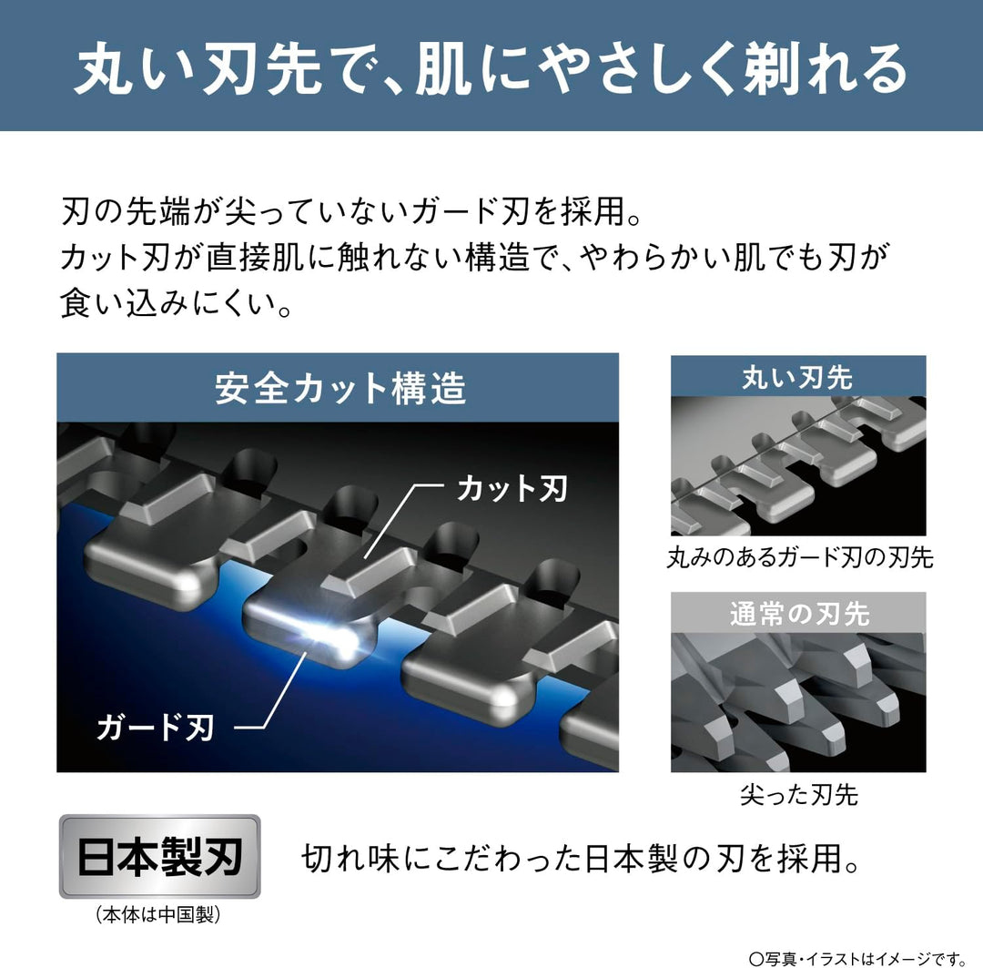 月額1,980円レンタルプラン：パナソニック ボディトリマー 電気シェーバー ボディシェーバー ER-NGKJ3-S