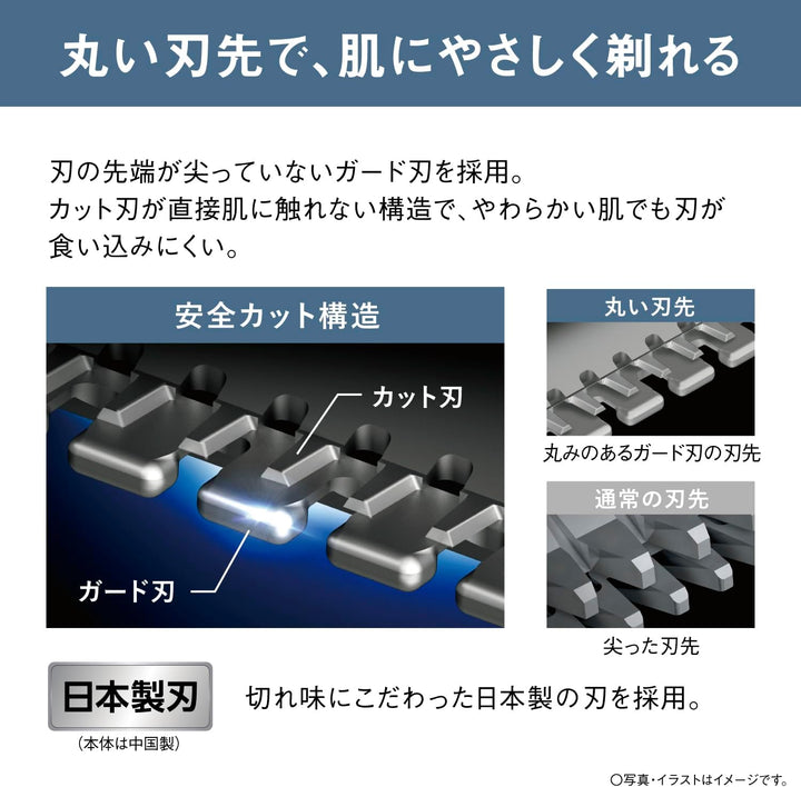 月額1,980円レンタルプラン：パナソニック ボディトリマー 電気シェーバー ボディシェーバー ER-NGKJ3-S
