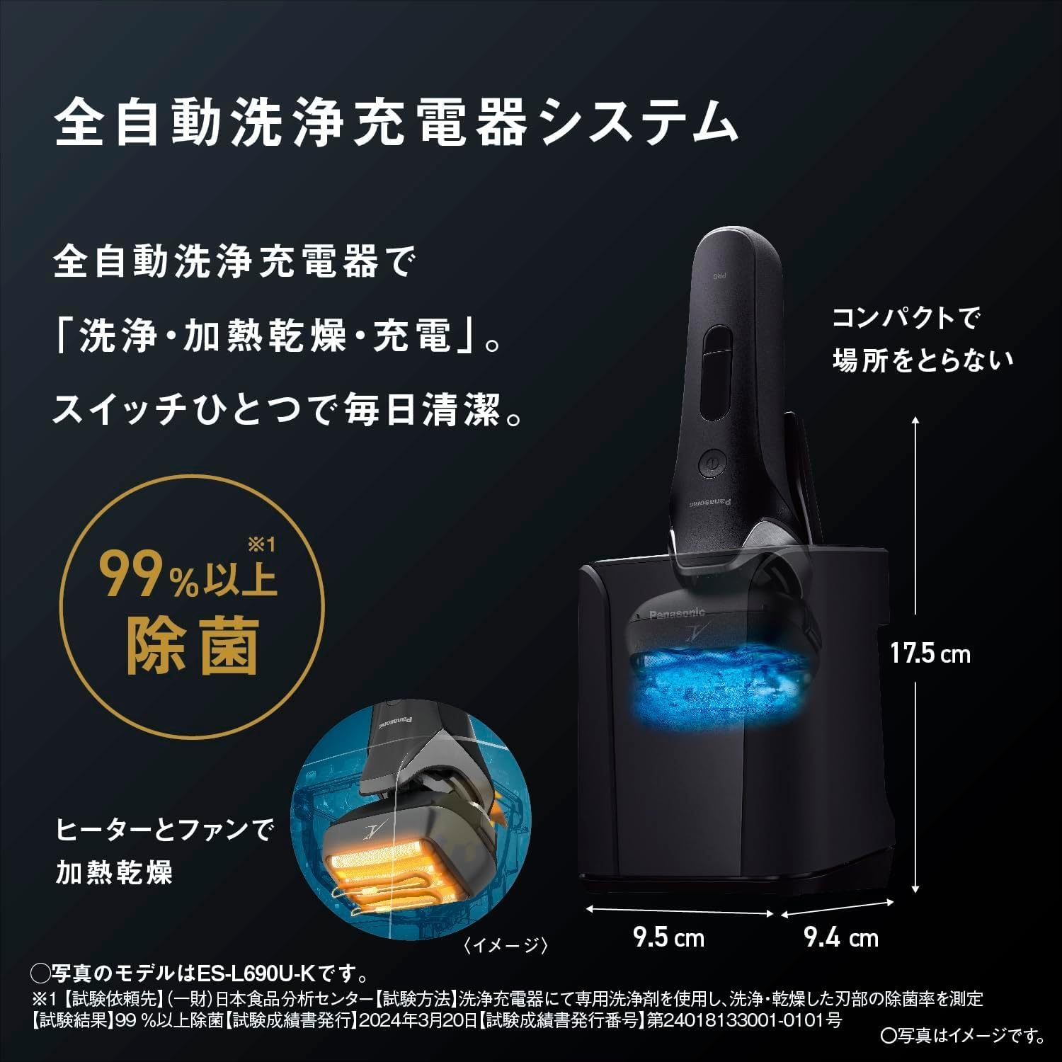 月額7,980円レンタルプラン：パナソニック ラムダッシュPRO 6枚刃
